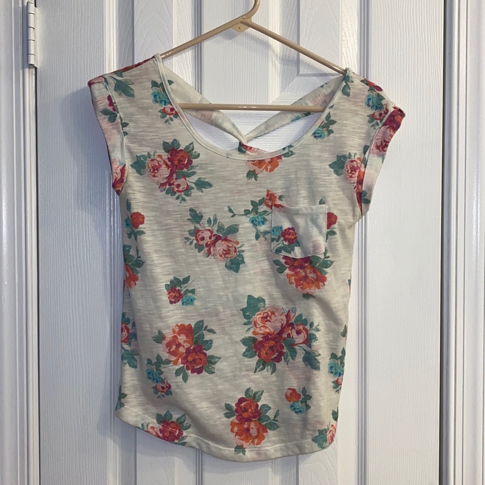 Garage Floral Top
